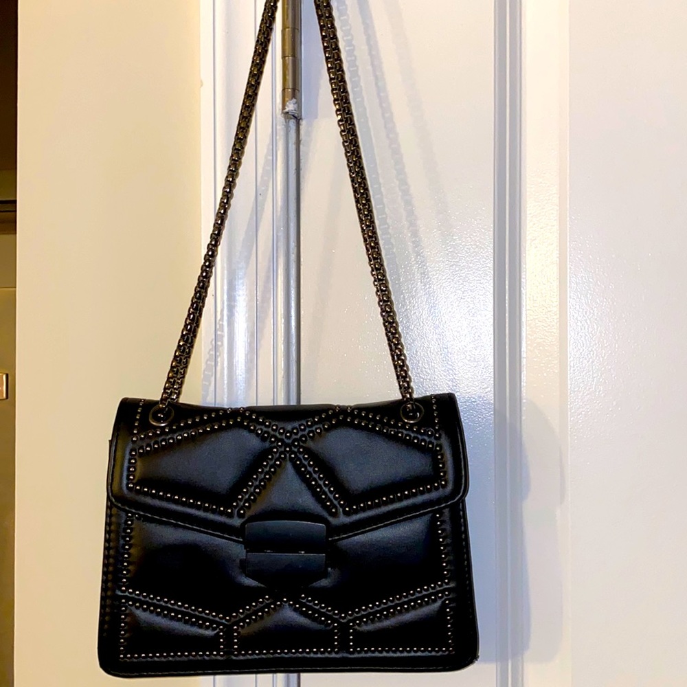Studded crossbody purse